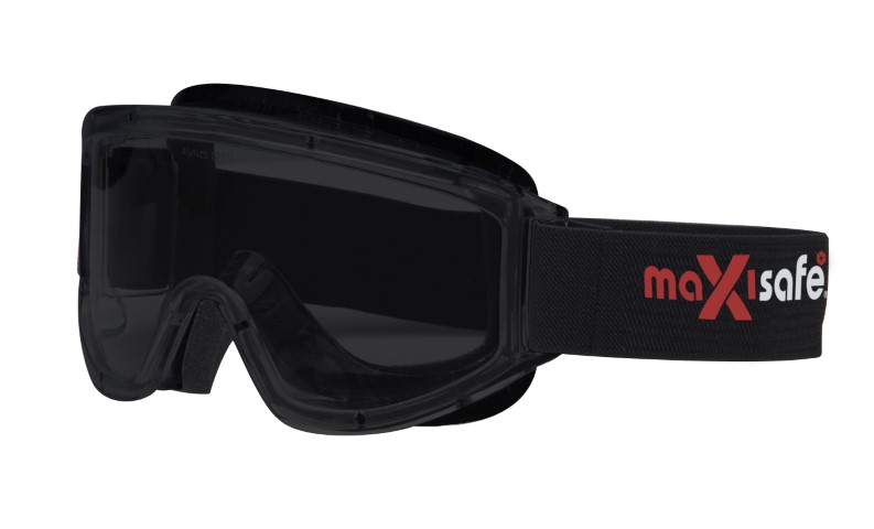 MAXISAFE GOGGLES FOAM BOUND SHADE-5 ANTI-FOG 